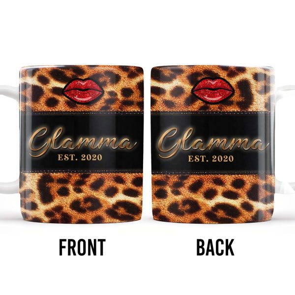 Leopard Print And Red Lips Glamorous Coffee Mug - Personalized Custom Coffee Mug - GRM042_MG Leopard Print And Red Lips Glamorous Coffee Mug - Personalized Custom Coffee Mug - GRM042_MG