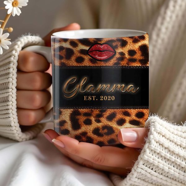 Leopard Print And Red Lips Glamorous Coffee Mug - Personalized Custom Coffee Mug - GRM042_MG Leopard Print And Red Lips Glamorous Coffee Mug - Personalized Custom Coffee Mug - GRM042_MG