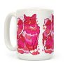 Lesbian Pride Cat Coffee Mug Lesbian Pride Cat Coffee Mug