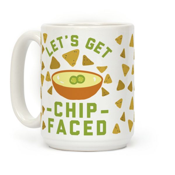 Let's Get Chip Faced Coffee Mug Let's Get Chip Faced Coffee Mug