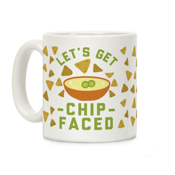 Let's Get Chip Faced Coffee Mug Let's Get Chip Faced Coffee Mug