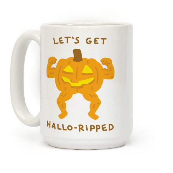 Let's Get Hallo-Ripped Coffee Mug Let's Get Hallo-Ripped Coffee Mug