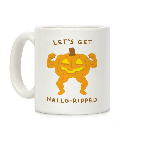Let's Get Hallo-Ripped Coffee Mug Let's Get Hallo-Ripped Coffee Mug