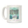 Let's Get Lost - Fox and Deer Coffee Mug Let's Get Lost - Fox and Deer Coffee Mug