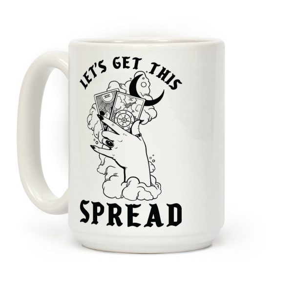 Let's Get This Spread Tarot Coffee Mug Let's Get This Spread Tarot Coffee Mug