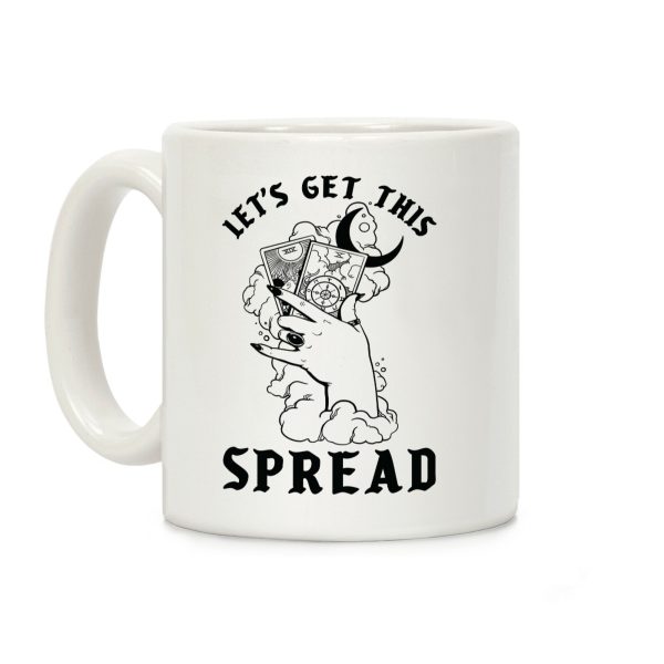 Let's Get This Spread Tarot Coffee Mug Let's Get This Spread Tarot Coffee Mug