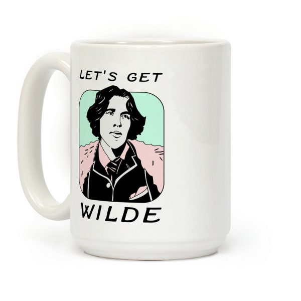 Let's Get Wilde (Oscar Wilde) Coffee Mug Let's Get Wilde (Oscar Wilde) Coffee Mug