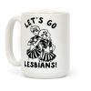Let's Go Lesbians Uranus Neptune Coffee Mug