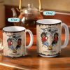 Let's Sit By The Campfire Husband Wife Camping - Couple Gift - Personalized Custom White Edge-to-Edge Mug Let's Sit By The Campfire Husband Wife Camping - Couple Gift - Personalized Custom White Edge-to-Edge Mug