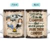 Let's Sit By The Campfire Husband Wife Camping - Couple Gift - Personalized Custom White Edge-to-Edge Mug Let's Sit By The Campfire Husband Wife Camping - Couple Gift - Personalized Custom White Edge-to-Edge Mug