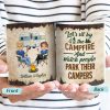 Let's Sit By The Campfire Husband Wife Camping - Couple Gift - Personalized Custom White Edge-to-Edge Mug Let's Sit By The Campfire Husband Wife Camping - Couple Gift - Personalized Custom White Edge-to-Edge Mug