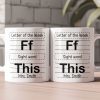 Letter Of The Week F This - Personalized Mug Letter Of The Week F This - Personalized Mug