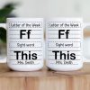 Letter Of The Week F This - Personalized Mug Letter Of The Week F This - Personalized Mug
