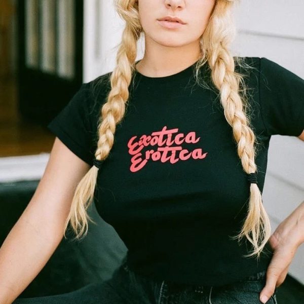 Lettered Printed Tee