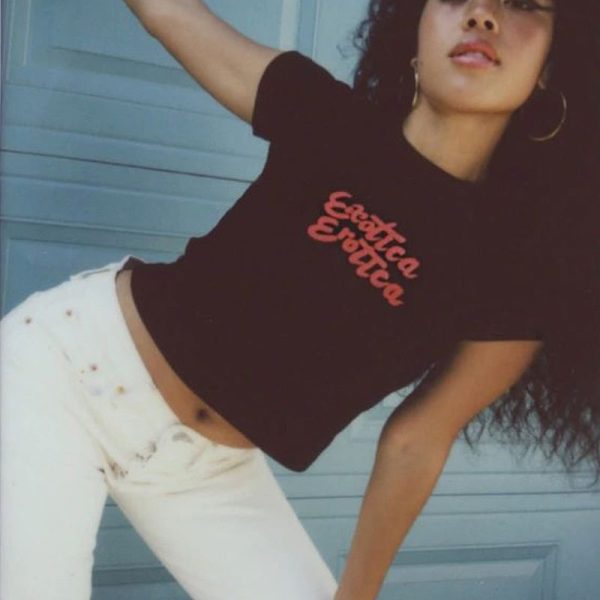 Lettered Printed Tee