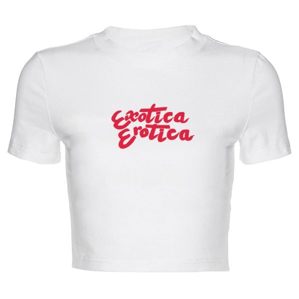 Lettered Printed Tee