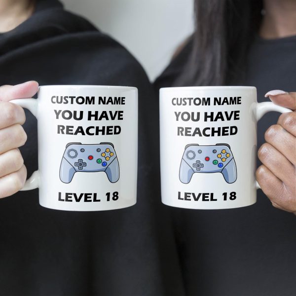 Level Mug - Personalized Mug - Birthday Gift For Friends And Family Level Mug - Personalized Mug - Birthday Gift For Friends And Family