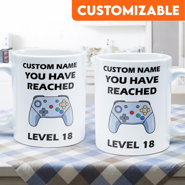 Level Mug - Personalized Mug - Birthday Gift For Friends And Family Level Mug - Personalized Mug - Birthday Gift For Friends And Family