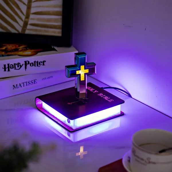 Levitating Holy Cross Lamp Levitating Holy Cross Lamp