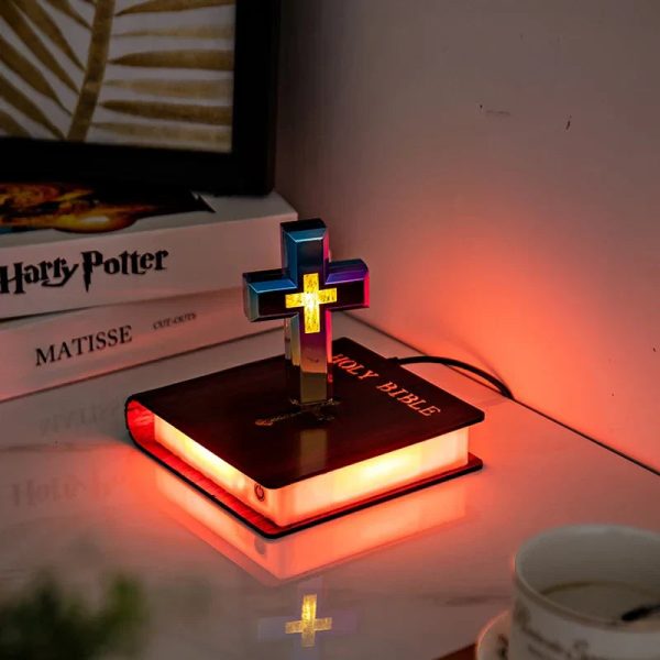Levitating Holy Cross Lamp Levitating Holy Cross Lamp