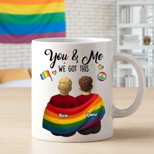 LGBT Couple Mug - Personalized Gifts For Couple 03toti290525