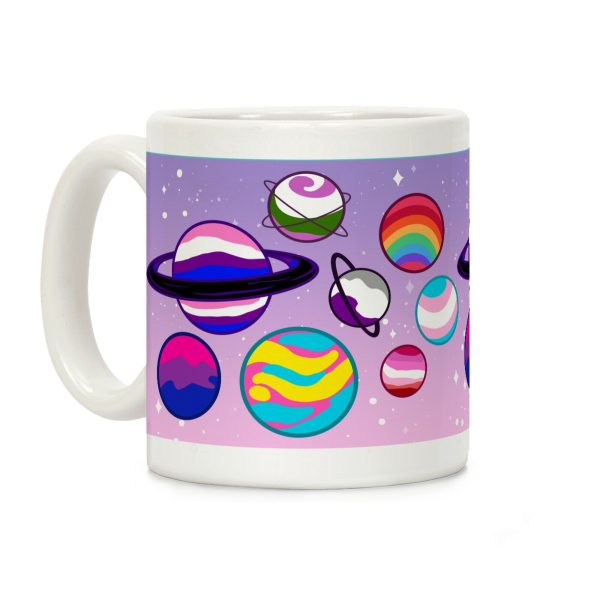 LGBTQ+ Planets Coffee Mug LGBTQ+ Planets Coffee Mug