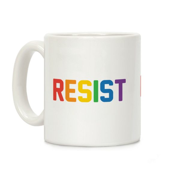 LGBTQ+ Resist Coffee Mug LGBTQ+ Resist Coffee Mug