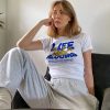 Life Blooms White Tee Life Blooms White Tee