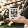 Life Is Better by the Campfire Personalized Mug, Outdoors Camping Gift with Custom Name Life Is Better by the Campfire Personalized Mug, Outdoors Camping Gift with Custom Name