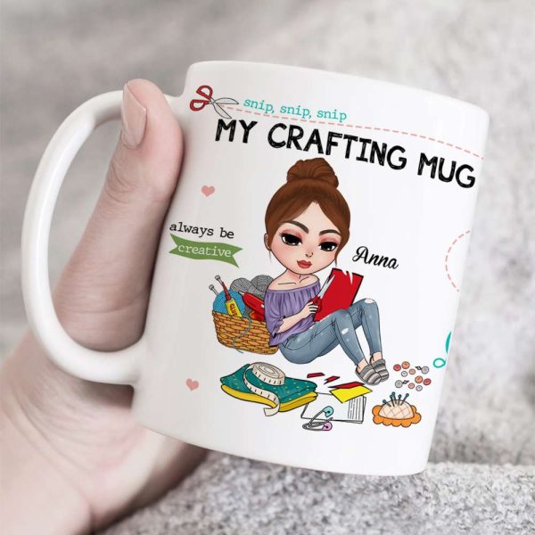Life Is Better In The Crafting Room Personalized Craft Mug Life Is Better In The Crafting Room Personalized Craft Mug