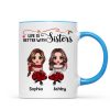 Life Is Better With Besties Sisters Christmas Personalized Mug Life Is Better With Besties Sisters Christmas Personalized Mug