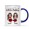 Life Is Better With Besties Sisters Christmas Personalized Mug Life Is Better With Besties Sisters Christmas Personalized Mug