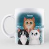 Life Is Better With Cute Fluffy Cats Personalized Mug Life Is Better With Cute Fluffy Cats Personalized Mug