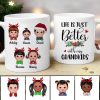 Life Is Better With Grandkids Chin On Hands Christmas Personalized Mug Life Is Better With Grandkids Chin On Hands Christmas Personalized Mug