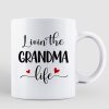 Life Is Better With Grandkids Chin On Hands Christmas Personalized Mug Life Is Better With Grandkids Chin On Hands Christmas Personalized Mug