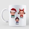 Life Is Better With Grandkids Chin On Hands Christmas Personalized Mug Life Is Better With Grandkids Chin On Hands Christmas Personalized Mug