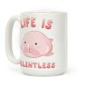 Life Is Relentless (Blob-fish) Coffee Mug Life Is Relentless (Blob-fish) Coffee Mug