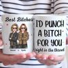 Life Is Sweeter With A Bestie By Your Side - Bestie Personalized Custom Mug - Christmas Gift For Best Friends, BFF, Sisters Life Is Sweeter With A Bestie By Your Side - Bestie Personalized Custom Mug - Christmas Gift For Best Friends, BFF, Sisters
