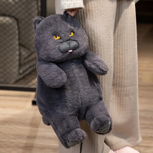 Lifelike Black Cat Plush Toy - Perfect Gift for Kids & Cat Lovers! Lifelike Black Cat Plush Toy - Perfect Gift for Kids & Cat Lovers!