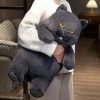 Lifelike Black Cat Plush Toy - Perfect Gift for Kids & Cat Lovers! Lifelike Black Cat Plush Toy - Perfect Gift for Kids & Cat Lovers!