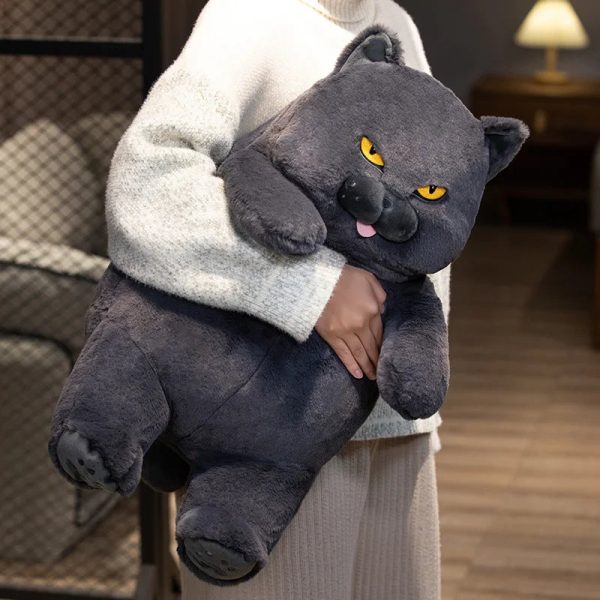 Lifelike Black Cat Plush Toy - Perfect Gift for Kids & Cat Lovers! Lifelike Black Cat Plush Toy - Perfect Gift for Kids & Cat Lovers!