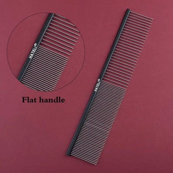 Light Aluminum Pet Comb Professional Dog Grooming Tool 5 Colors
