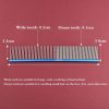 Light Aluminum Pet Comb Professional Dog Grooming Tool 5 Colors