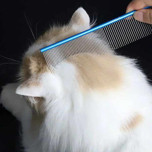 Light Aluminum Pet Comb Professional Dog Grooming Tool 5 Colors