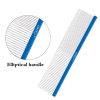 Light Aluminum Pet Comb Professional Dog Grooming Tool 5 Colors