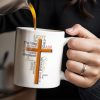 Light Of The Way, The Truth, Good Shepherd, Alpha & Omega, Messiah, Cross and Religious Text - Personalized Custom Coffee Mug - FTH069_MG Light Of The Way, The Truth, Good Shepherd, Alpha & Omega, Messiah, Cross and Religious Text - Personalized Custom Coffee Mug - FTH069_MG