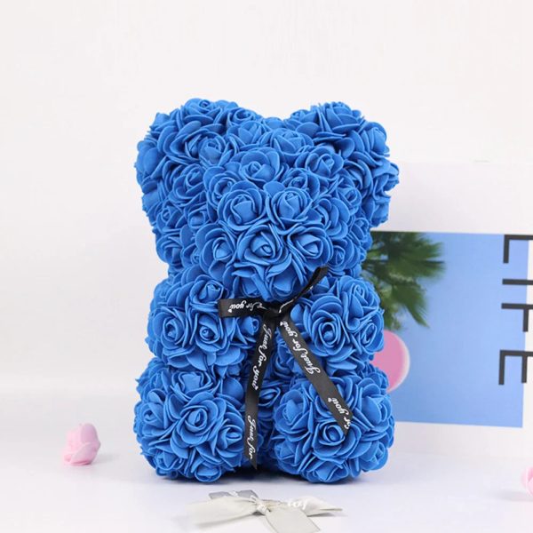 Lighted Rose Flower Teddy Bear 25cm Gift Box Edition Lighted Rose Flower Teddy Bear 25cm Gift Box Edition
