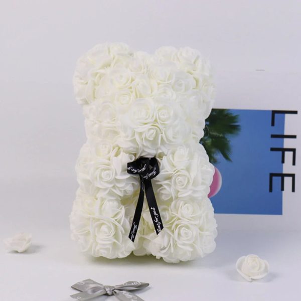 Lighted Rose Flower Teddy Bear 25cm Gift Box Edition Lighted Rose Flower Teddy Bear 25cm Gift Box Edition