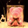 Lighted Rose Flower Teddy Bear 25cm Gift Box Edition Lighted Rose Flower Teddy Bear 25cm Gift Box Edition