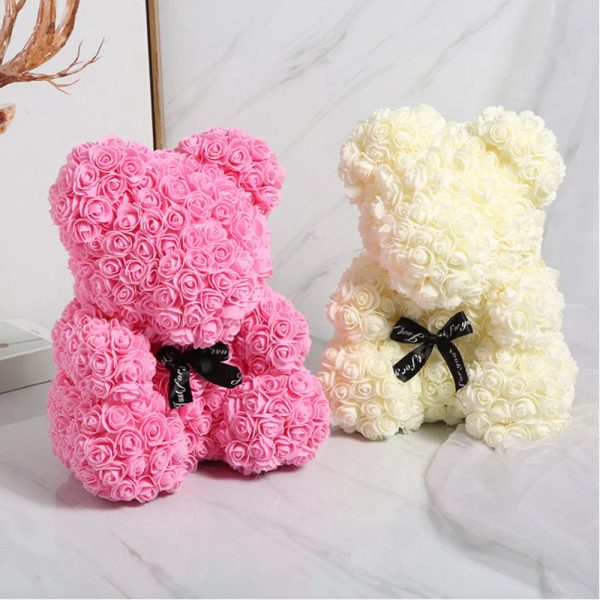 Lighted Rose Flower Teddy Bear 25cm Gift Box Edition Lighted Rose Flower Teddy Bear 25cm Gift Box Edition